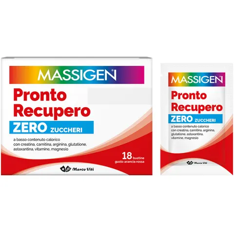 MASSIGEN Pronto Recupero Zero Zuccheri 14 + 4 Bustine – immagine 2