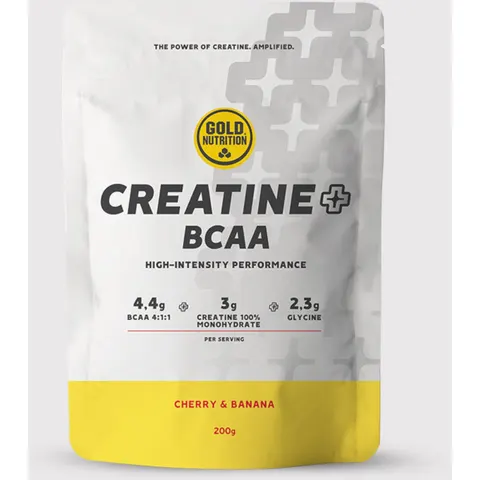GOLD NUTRITION Creatine + Bcaa 200 Grammi – immagine 2