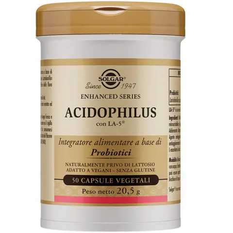 SOLGAR Acidophilus 50 Capsule Vegetali – immagine 5
