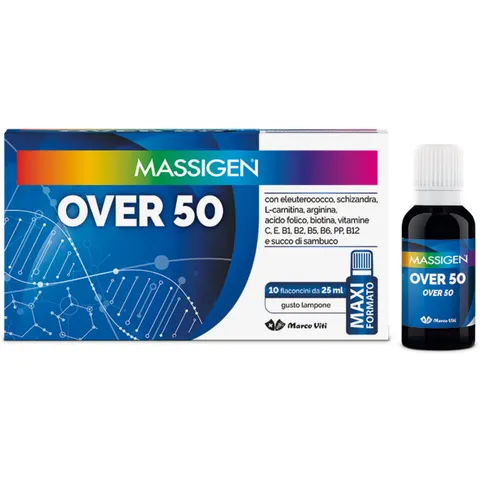 MASSIGEN Over 50 10 Flaconcini – immagine 5