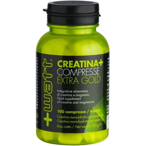 +Watt Creatina+ Extragold 100 cpr – immagine 2