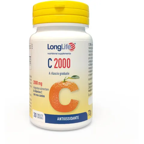 Vitamina C 2000 30 Tavolette Longlife – immagine 3