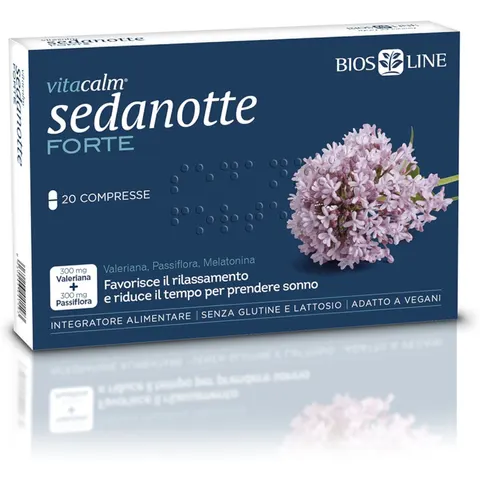 BIOS LINE Vitacalm Sedanotte 20 Compresse – immagine 3