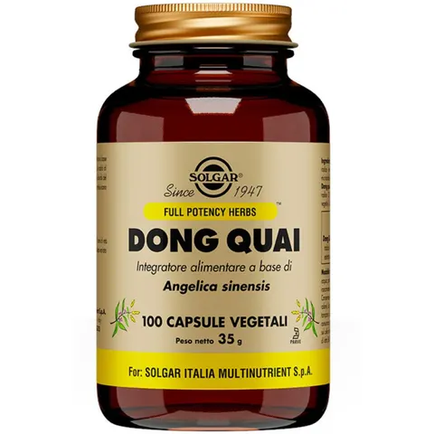 SOLGAR Dong Quai 100 Capsule Vegetali – immagine 4
