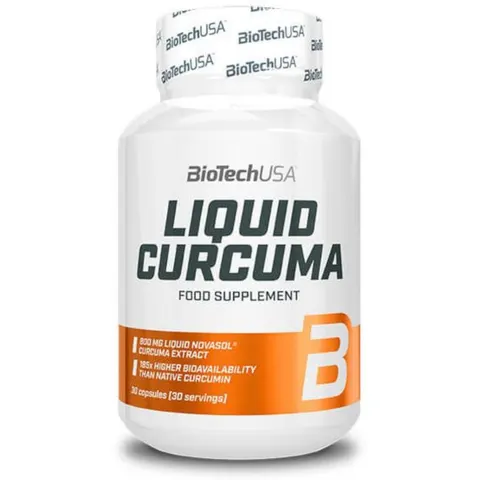BIOTECH USA Liquid Curcuma 30 Capsule – immagine 2