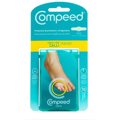 compeed Cerotti Calli Medio 10 Pezzi – immagine 4
