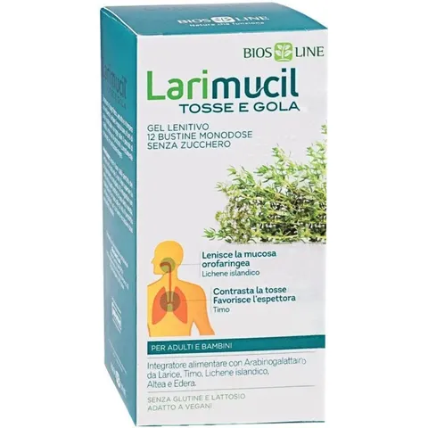 Larimucil Tosse Gola 12 Bustine 10 Ml – immagine 5