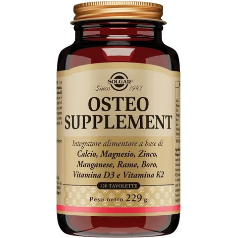 SOLGAR Osteo Supplement 120 Tavolette – immagine 5