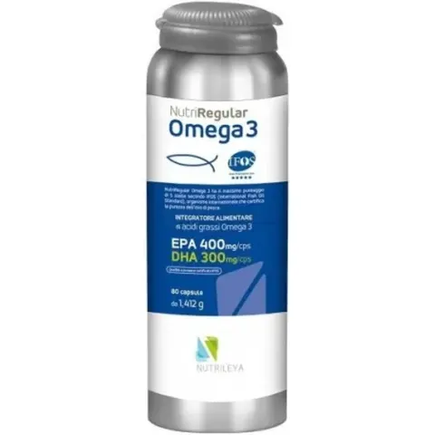 NUTRILEYA Nutriregular Omega 3 80 Capsule – immagine 5