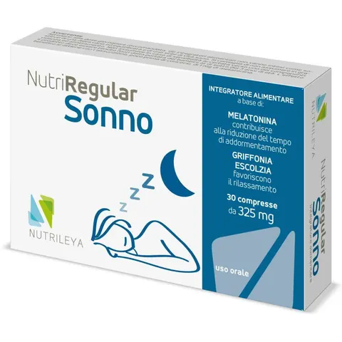 NUTRILEYA Srl NUTRIREGULAR SONNO 30CPR – immagine 4