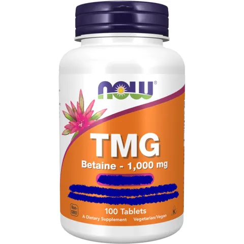 NOW FOODS Tmg 100 Compresse – immagine 2