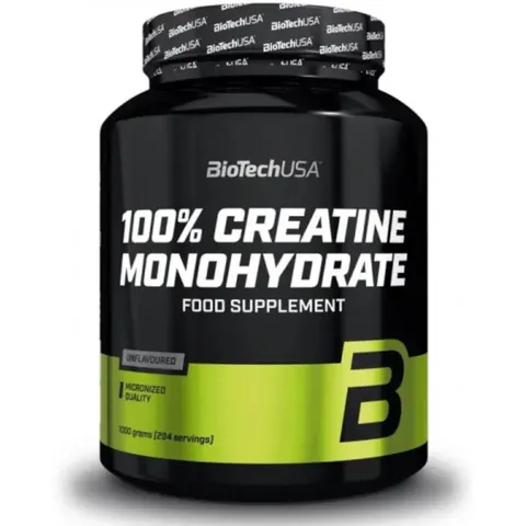 BIOTECH USA 100% Micronized Creatine Monohydrate 1000 Grammi – immagine 2