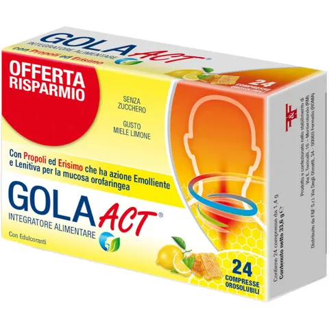 LINEA ACT Gola Act 24 Compresse – immagine 5