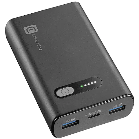 Cellular Line Power Bank PBFAST01PD10000K – immagine 2