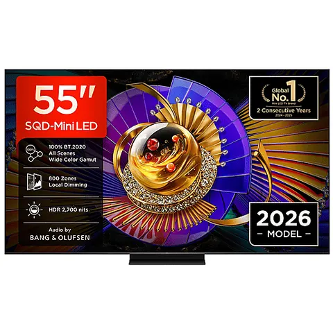 TCL TV SQD Mini LED 55" 55c7l Nero – immagine 2