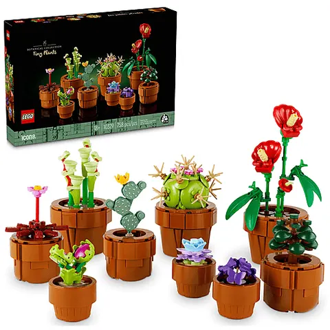 Lego ICONS PIANTINE- 10329 – immagine 5
