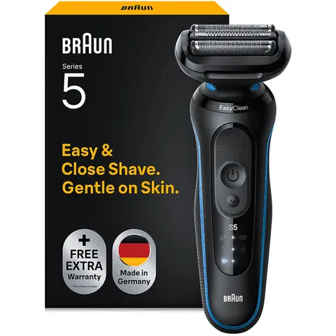 Braun Rasoio Shaver 52-b1000s-blu – immagine 3