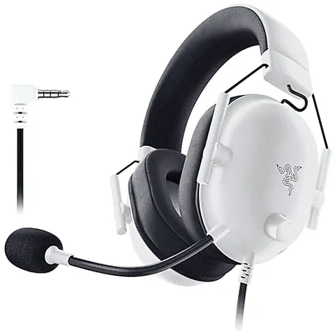 Razer Blackshark V2 X CUFFIE PC, Bianco – immagine 2