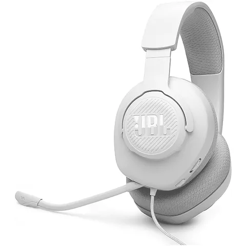 JBL QUANTUM 100M2 CUFFIE PC, Bianco – immagine 2