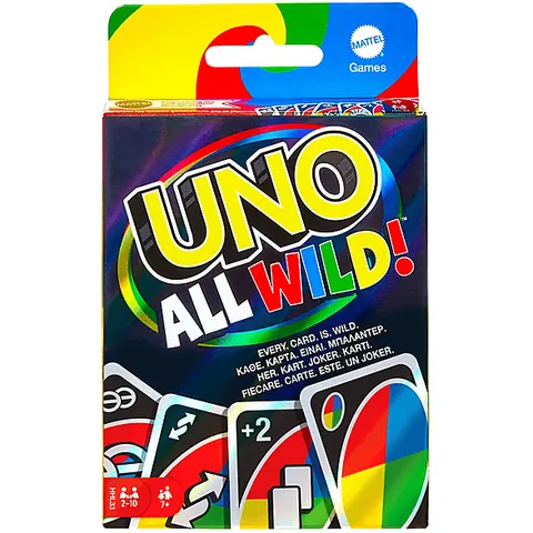 Mattel CARTE DA GIOCO UNO ALL WILD – immagine 2