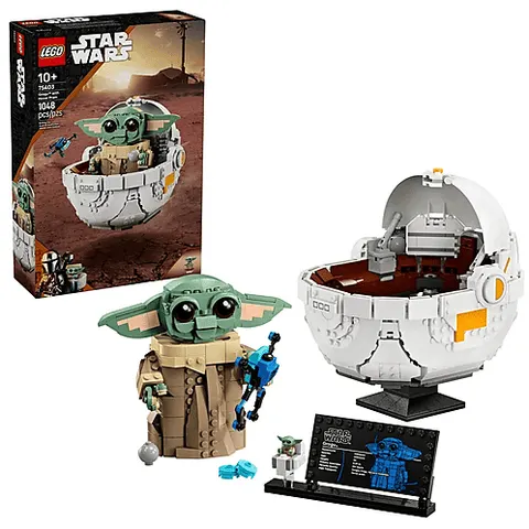 Lego Star Wars Grogu e Carrozzina 75403 – immagine 3