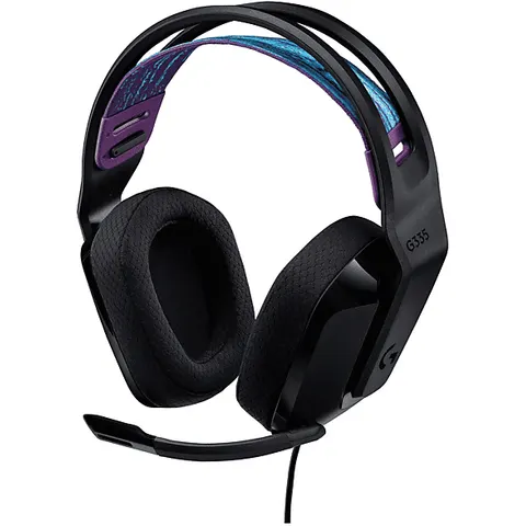 Logitech G335 Wired Gaming Headset Nero – immagine 3