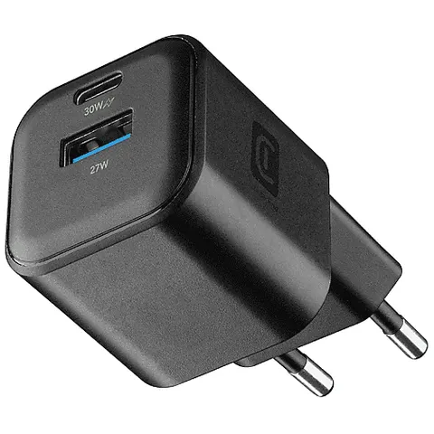 Cellular Line CARICABATTERIA Multipower Gan 30W Nero – immagine 2