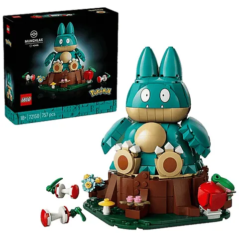 Lego Pokemon Munchlax 72150, Multicolore – immagine 2