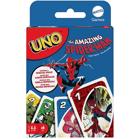 Mattel CARTE DA GIOCO UNO Spider-Man – immagine 4