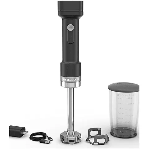 KitchenAid Frullatore ad Immersione 5khbrv71bm Nero Matt – immagine 2