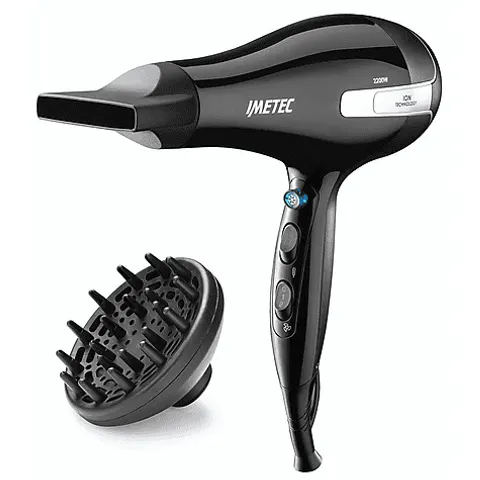 Imetec Asciugacapelli K7 2000 11976 Nero – immagine 2