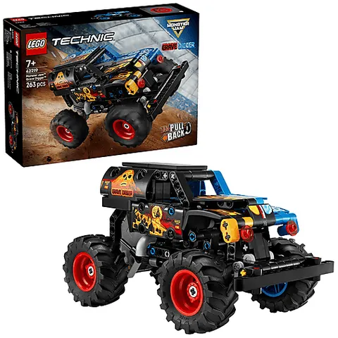 Lego Technic Monster Jam™ Grave Digger™ Fuoco e Ghiaccio 42219 – immagine 2