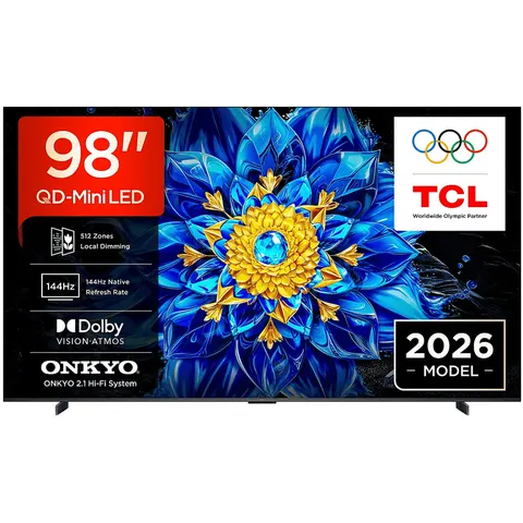 TCL TV QD-Mini LED 98" 98p8l Nero – immagine 2