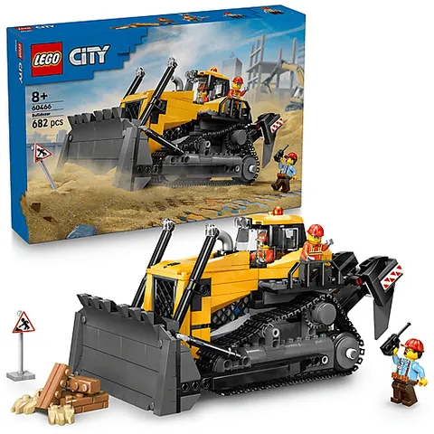 Lego Bulldozer giallo 60466 – immagine 2
