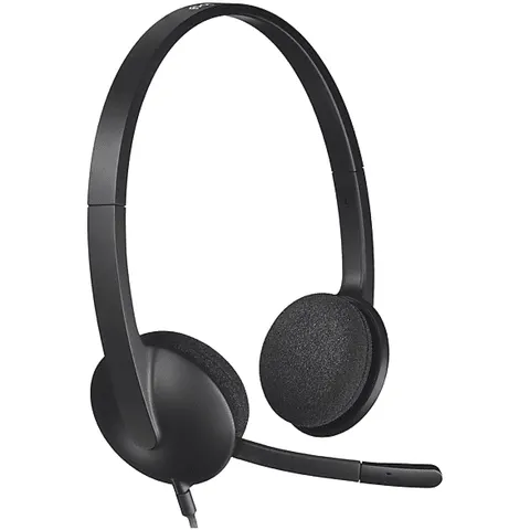 Logitech Usb Headset H340-nero – immagine 2