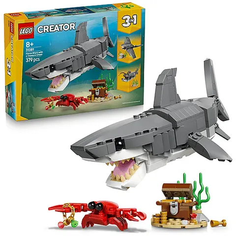 Lego squalo cons crigno tesoro 31381 – immagine 4