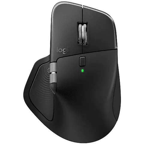 Logitech mx master 4 for mac - maus - 8 tasten - kabellos - bluetooth, 2.4 ghz - kabelloser empfänger (usb) – 133112 – immagine 2