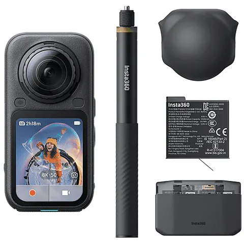 INSTA360 ACTION CAMERA X6 Essential Bundle – immagine 2