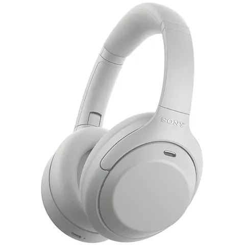 Sony WH-1000XM4C CUFFIE WIRELESS, Silver – immagine 2