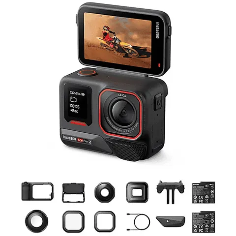 INSTA360 Action Camera Ace Pro 2 Pack Videomaker Ultimate – immagine 2