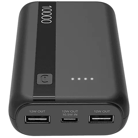 Cellular Line Power Bank Pbentry10000k nero – immagine 2