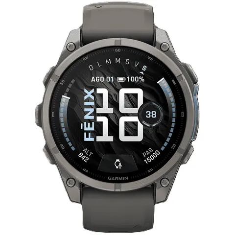 Garmin Smartwatch Fenix 9 47mm Pebble Gray – immagine 3
