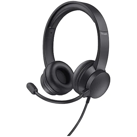 Trust Cuffie Pc Ayda-black – immagine 3