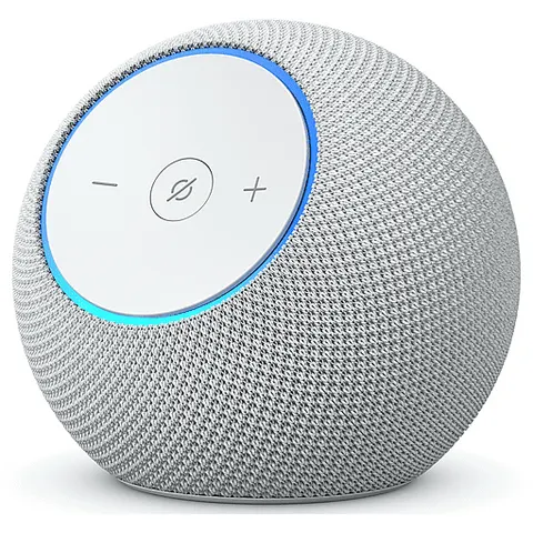 AMAZON ASSISTENTE VOCALE Echo Dot Max, Glacier White – immagine 2