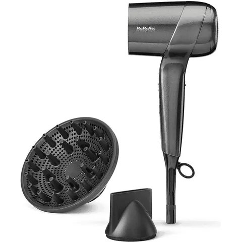 BaByliss Asciugacapelli Titanium Shine D6200de-silver – immagine 2