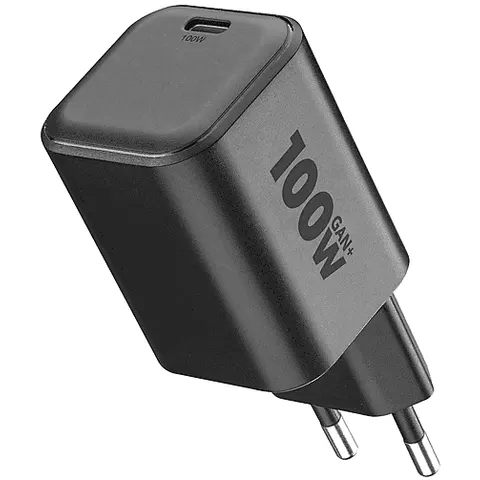 Cellular Line Caricabatterie Usb-c 100W Nero – immagine 2