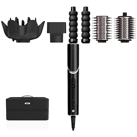 SHARK Styler Asciugacapelli Flexstyle Complete Set-nero E Rosa Gold – immagine 4