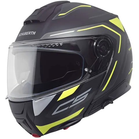SCHUBERTH - Casco C5 Omega Giallo Nero,Giallo XL – immagine 2