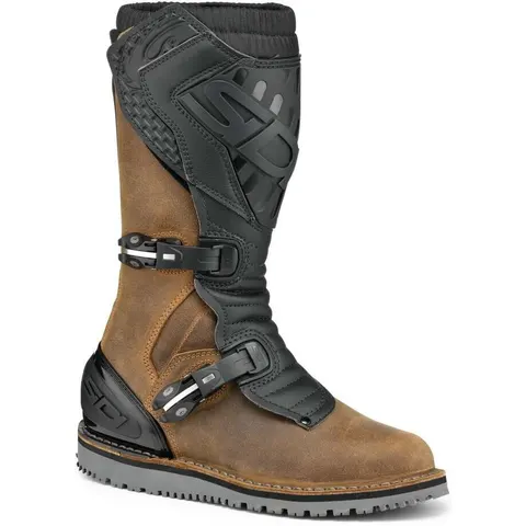 SIDI - Stivali Trial Zero 2 Smoke / Nero,Marrone 44 – immagine 3