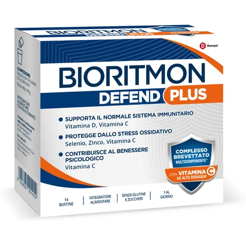Dompé Bioritmon Defend Plus 14 Bustine – immagine 2